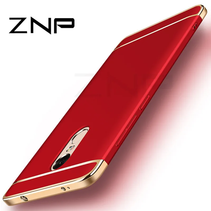 ZNP Роскошный Жесткий Чехол для Xiaomi Redmi Note 4 4X полный чехол s для Xiaomi Redmi 4X Redmi Note 4 4X чехол для телефона