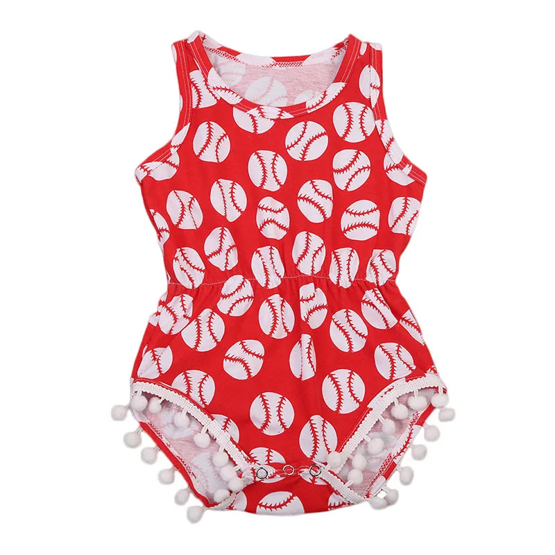 

Infant Newborn Baby Girl Romper Jumpsuit Outfit Sunsuit Cloth Baby Clothes Cotton O-neck Rompers Sleeveless Baby Girls Playsuit