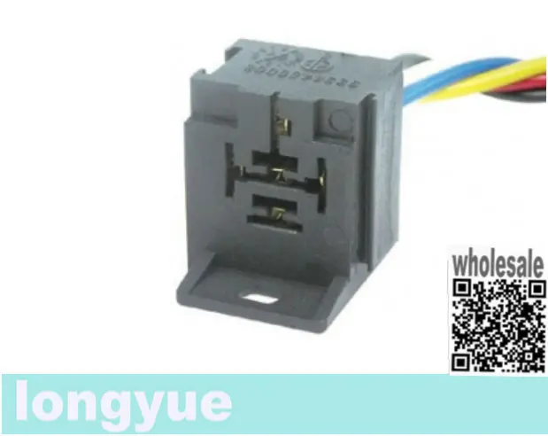 Longyue 2pcs 5p Pin Santech A C Relay Base Connector