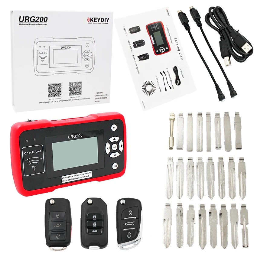 Keydiy URG200 дистанционного чайник best инструмент для удаленного Управление мира с 1000 жетонов Замена KD900