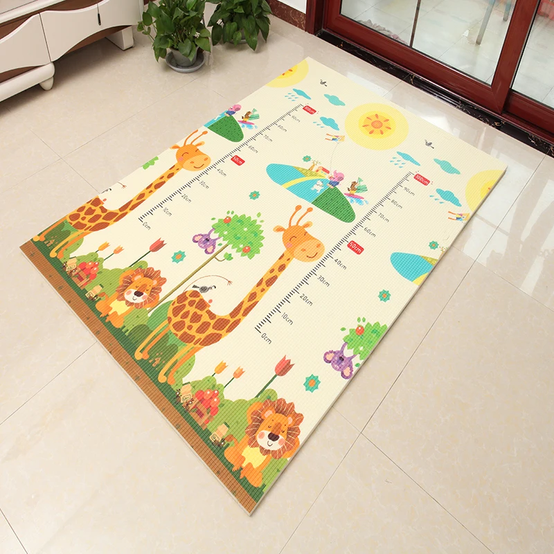 

XPE Baby Floor Mat Children Bedroom Carpet 120*180*2CM Thickening Eco-FriendlySmelless Split Joint Rug 6pcs (Each 60x60CM)