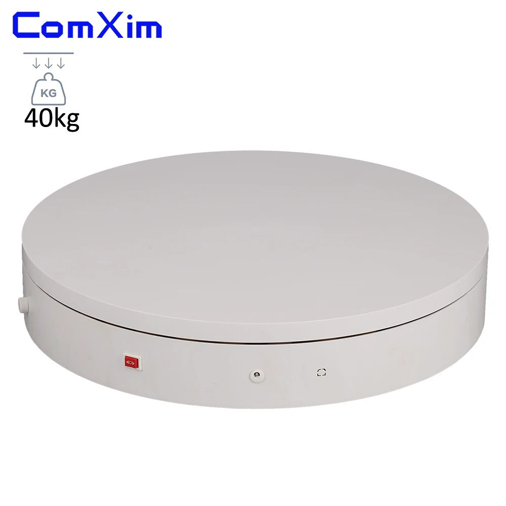

MT500KL40 Knob Control Speed,50cm Electric Photography 360 Degree Product Shooting Turntable ComXim