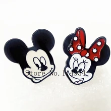 20 пар сплав Эмаль Прекрасный мультфильм Микки серьги Минни Сережка-гвоздик Ювелирная EE-13