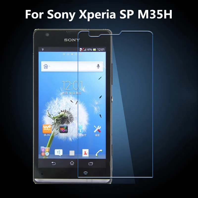

Tempered Glass For Sony M35h Screen Protector Premium 9H Explosion Proof Protector Glass for Sony Xperia SP C5302 C5303 Film