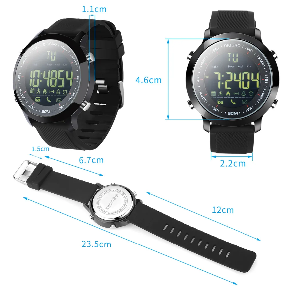 ex18 smart watch ip68