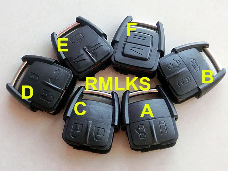 RMLKS Remote Key Fob Case Shell Fit For Vauxhall For Opel Vectra Omega Astra Zafira Corsa