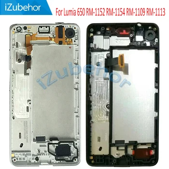 

5.0 inch display screen For Nokia Lumia 650 RM-1152 RM-1154 RM-1109 RM-1113 LCD+touch screen digitizer Assembly with frame