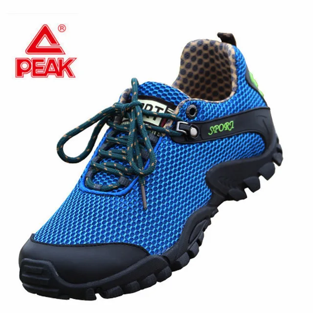 

New casual sports shoes large size breathable mesh outdoor hiking shoes non-slip wear-resistant sports shoes