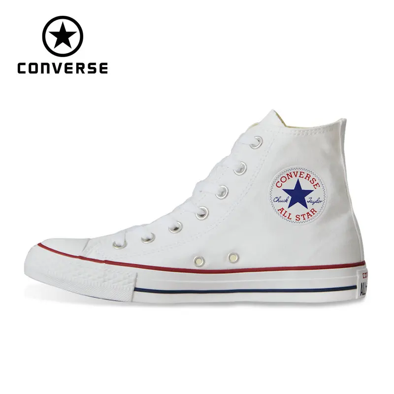 Новый оригинальный Converse all star обувь зажимы Taylor человек и для женщин унисекс высокая классическая обувь для скейтборда, кроссовки 101013