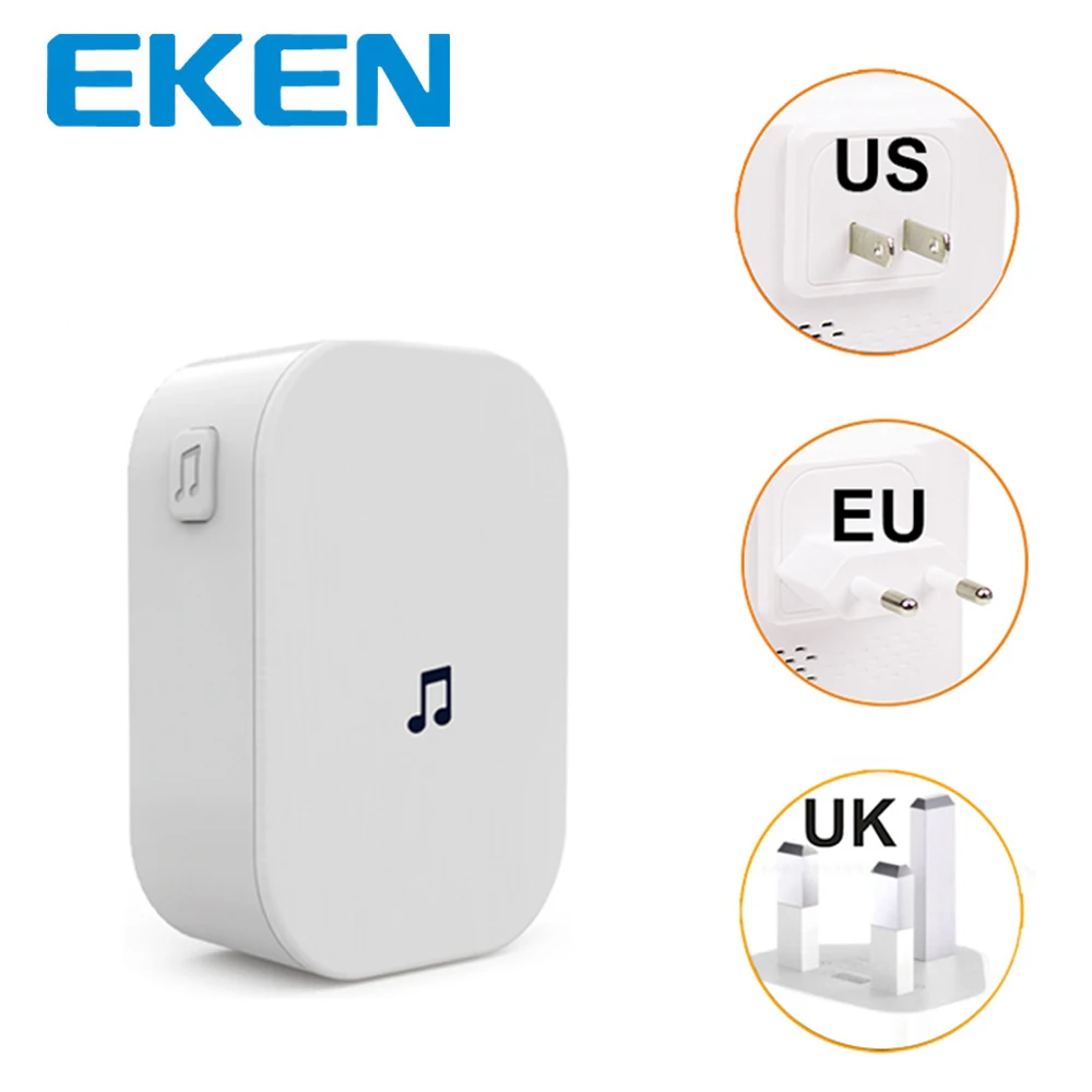 Eken беспроводной дверной звонок внутренний звонок для eken V7 V6 V5 Wifi дверной звонок приемник Ding Dong