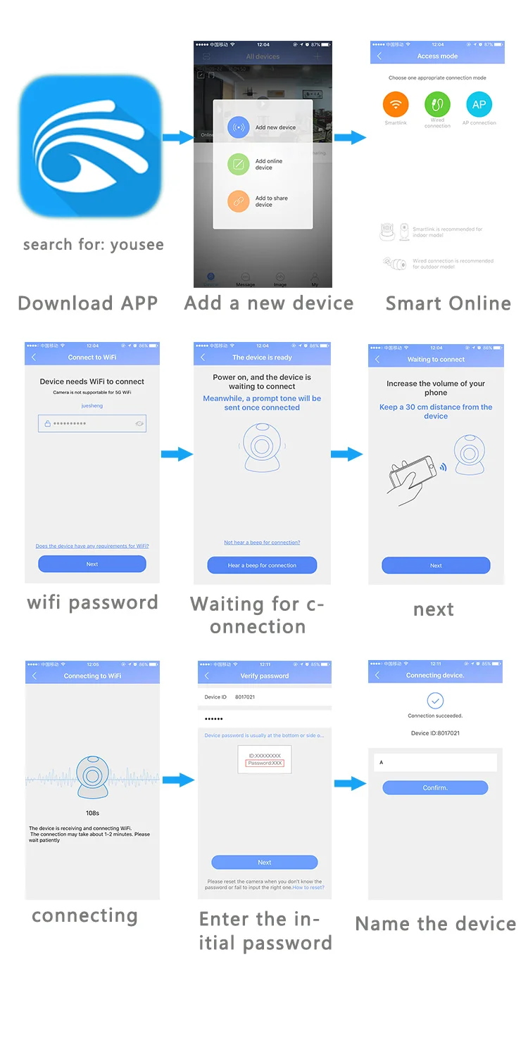 JUESENWDM домашняя ip-камера безопасности Детский монитор Wi-Fi беспроводная сетевая мини-камера кабель для камеры cctv 960 P ночного видения