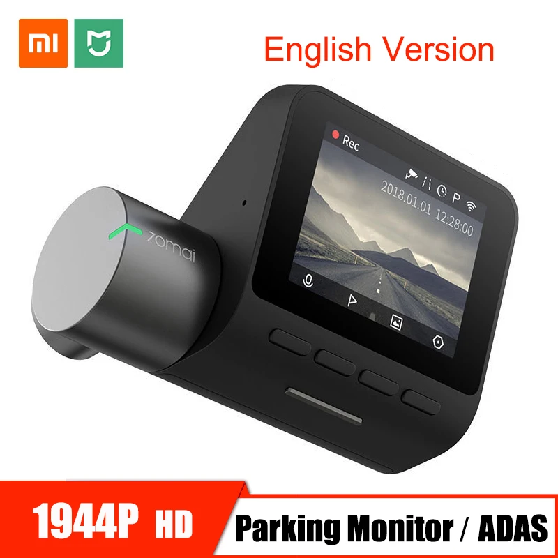 Xiaomi 70mai Pro Dash Cam Wifi coche DVR Cámara 1944 p HD noche visión G-sensor 24 H aparcamiento monitor 140 de ángulo ancho grabadora de vídeo - 1