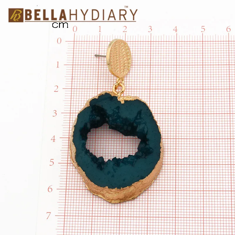 druzy earrings jewelry Ohrringe bijoux earings earring earing pendientes brinco big earrings vintage jewelry wedding earrings geometric earrings long earrings gifts for women resin earrings korean earrings (5)