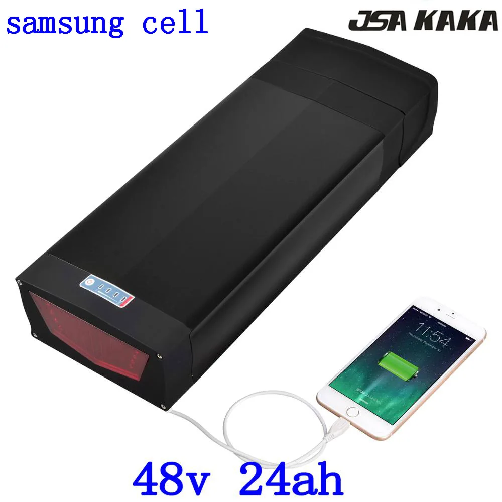 Discount 48V electric bicycle battery 48v 24ah lithium ion battery pack use samsung cell with USB port for 48V 1000W 1500W 2000W ebike 0 Discount 48V electric bicycle battery 48v 24ah lithium ion battery pack use samsung cell with USB port for 48V 1000W 1500W 2000W ebike 0