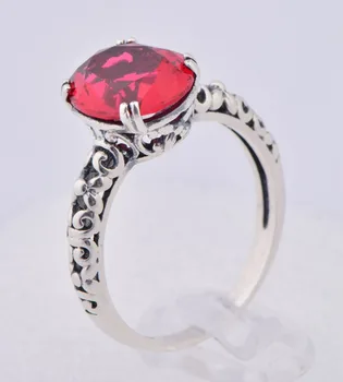 

2015 queen precious luxury royal wedding ring 925 sterling silver fashion Victoria ruby rings