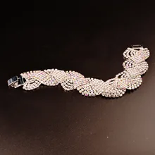 Модные ювелирные браслеты, богемные ювелирные изделия, Хрустальный Браслет невесты, Женские аксессуары