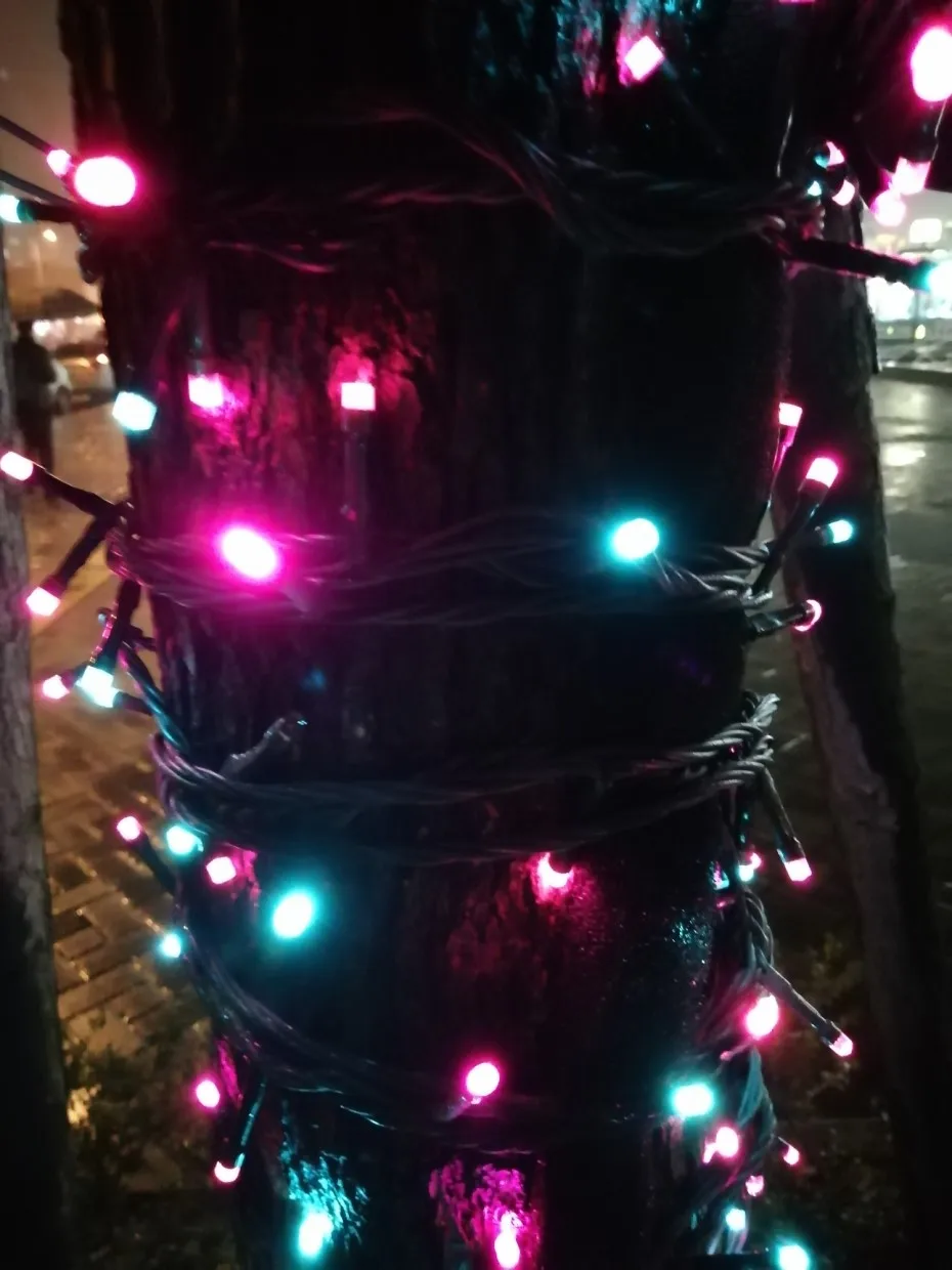 solar power string lights outdoor use waterproof garden decoration 1