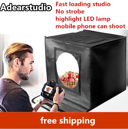 

40cm photography equipment tent light photo studio led tent light flash kit StudioPRO Studio All-In-One LED Light no00dc