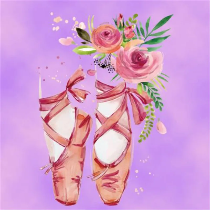 

ShinEquin Biker Patch deal with it Clothes Heat Transfer Printing Ballet shoes Flower Iron on patches for clothing PVC Stickers