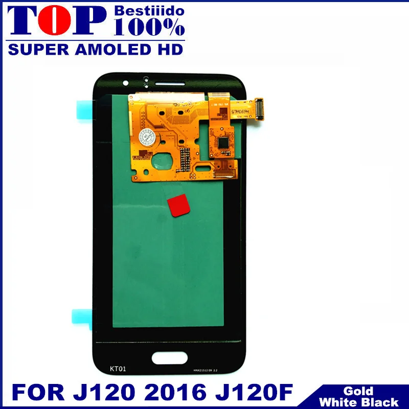 imágenes para 100% de Trabajo AMOLED Pantalla LCD para Samsung Galaxy J120 2016 J120F J120H J120M LCD Pantalla Táctil Digitalizador de piezas de Repuesto imágenes para 100% de Trabajo AMOLED Pantalla LCD para Samsung Galaxy J120 2016 J120F J120H J120M LCD Pantalla Táctil Digitalizador de piezas de Repuesto