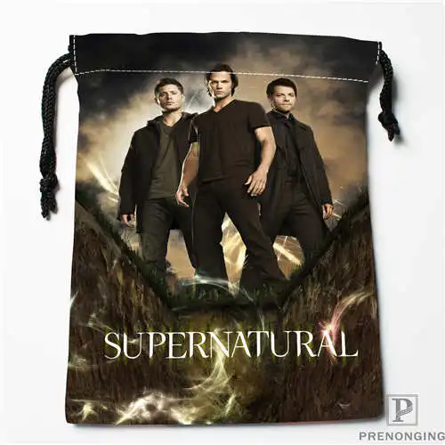 

Custom Printing Supernatural (_ Drawstring Shopping Bags Travel Storage Pouch Swim Hiking Toy Bag Unisex Multi Size18-12-31-39