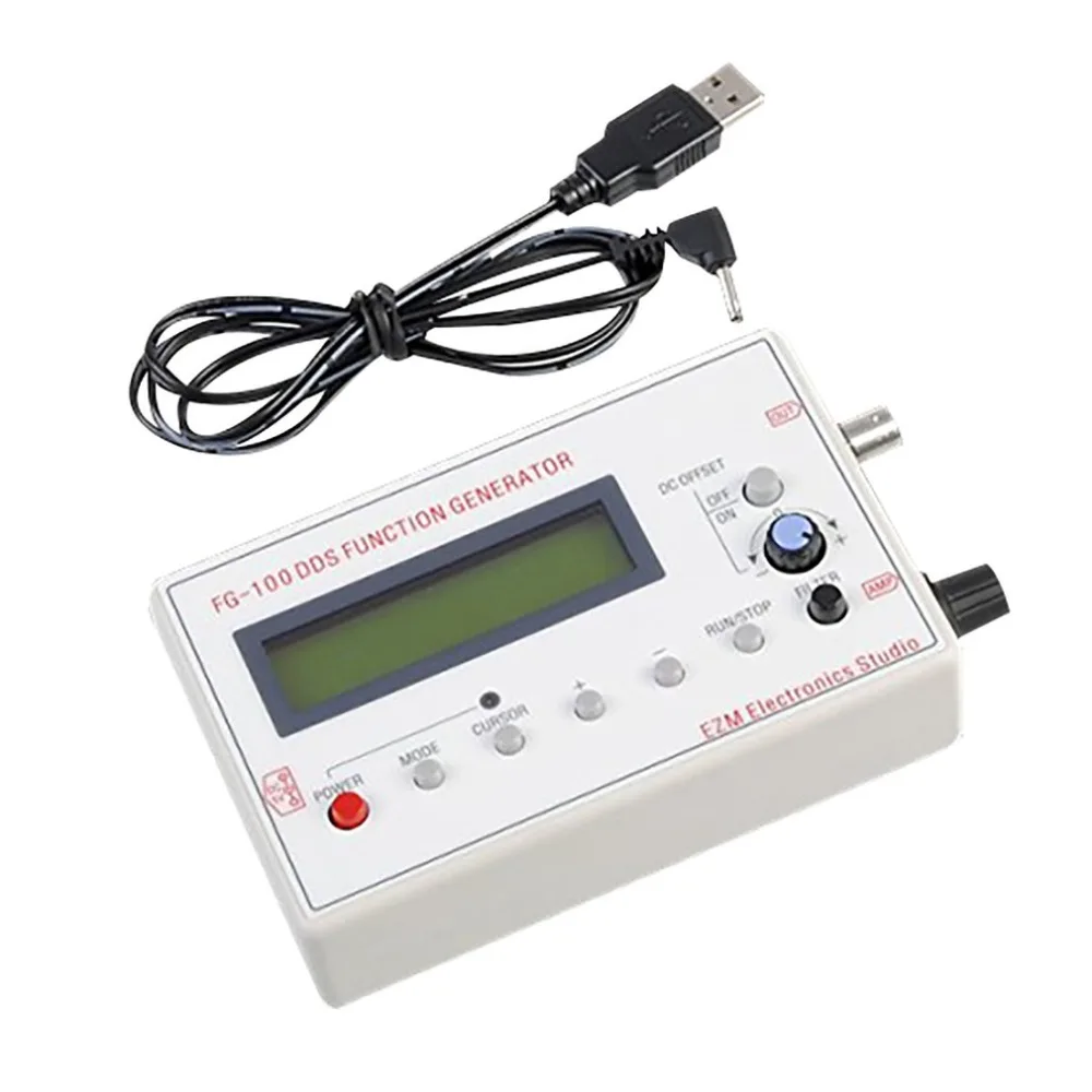

Area/Sawtooth/Triangular wave DDS Function Signal Generator Frequency Counter 1 Hz-500 kHz DDS Function Signal Generator