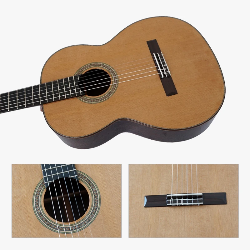Aiersi бренд Реплика Hauser ручной работы профессиональная Классическая гитара модель SC093F