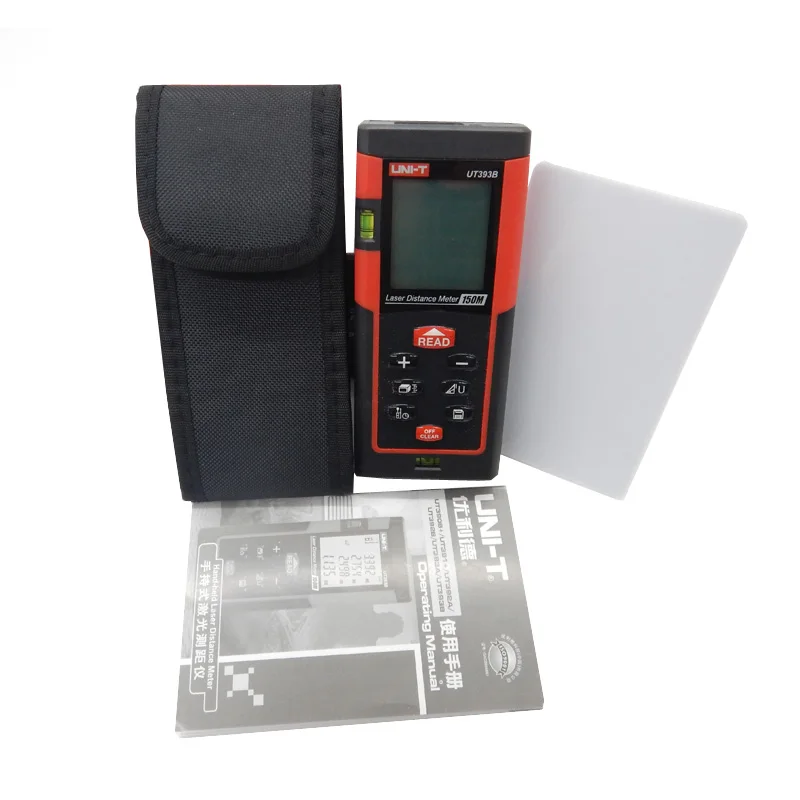 

UNI-T UT393B 150M Handheld Digital Laser Distance Meter Range Finder Measure Area/Volume
