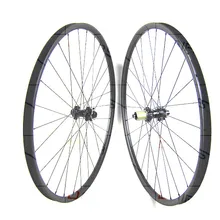 Углерода MTB wheels27.5er прямо тянуть FASTaceDA206 28/28 через ось 650B колеса 27 мм ширина UD матовый Велосипедный спорт колесная