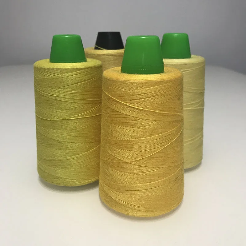 3000 ярдов высокоскоростная нить для шитья из полиэстера желтый Тип швейной нити ручной линии 402 нить для вышивки наивысшего качества