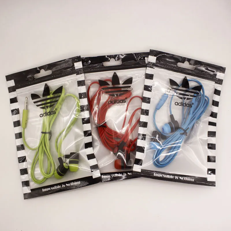 

2019 New nk-18 earphone Sports 3.5mm Mobile Phone earphon Fat line Music Explosion Earphone Earplug Noodles