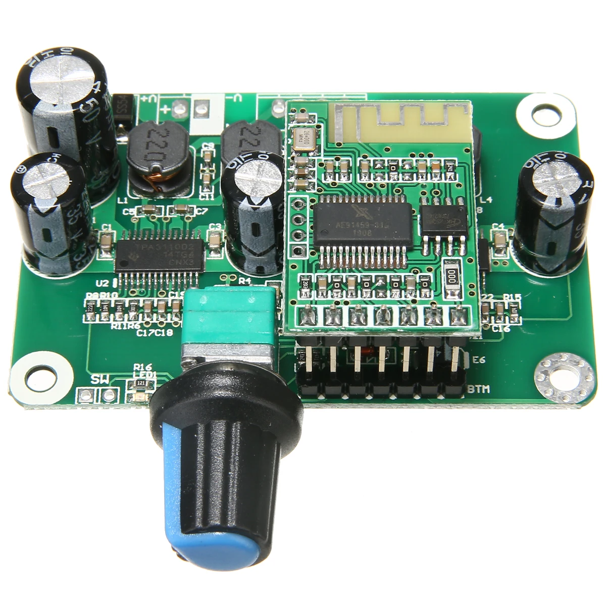 Плата цифрового усилителя TPA3110 PBTL с поддержкой bluetooth 4 2 30 Вт + Вт|Усилители