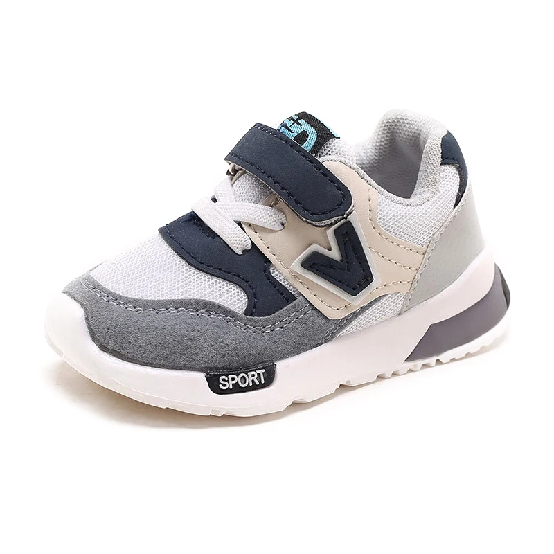 

Kids Shoes For Baby Boys Girls Children's Casual Sneakers Air Mesh Breathable Soft Running Sports Shoes Pink Gray Lightweight