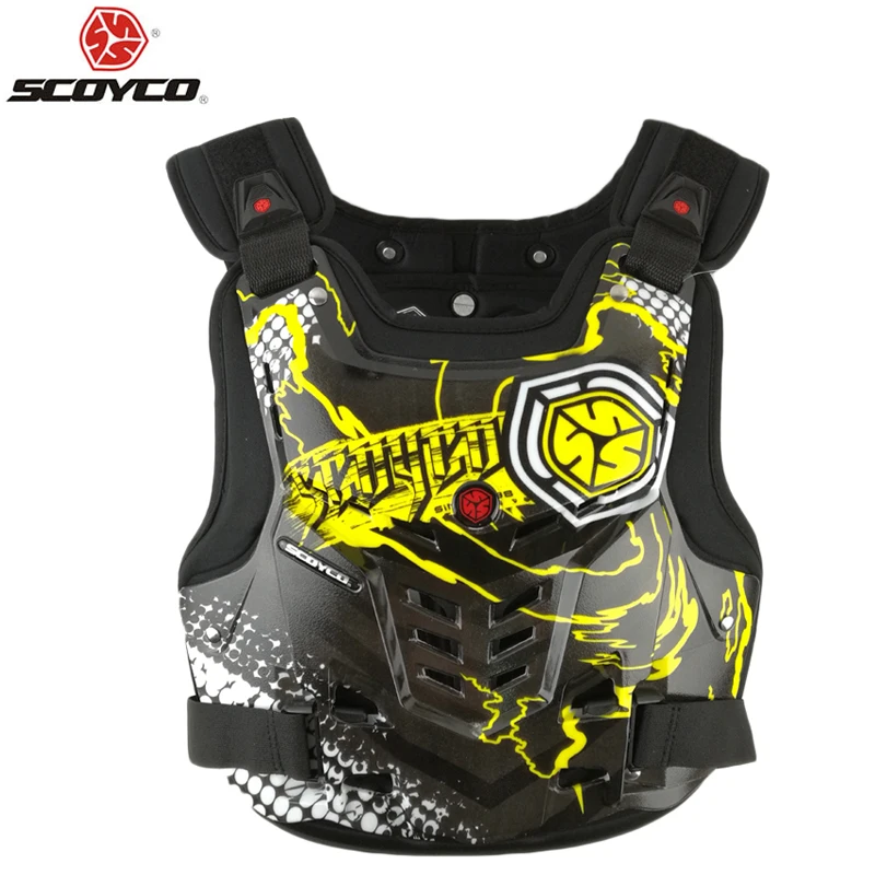 

Racing motorcycle armor Scoyco A-06 Chest Back Protector Armor Vest Racing Protective Body-Guard Accessories Free shipping