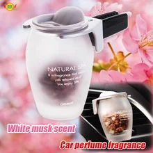 Автомобильные аксессуары воздуха на выходе белый мускус аромат Твердые цеолит Духи Бальзам дезодорант аромат освежителя