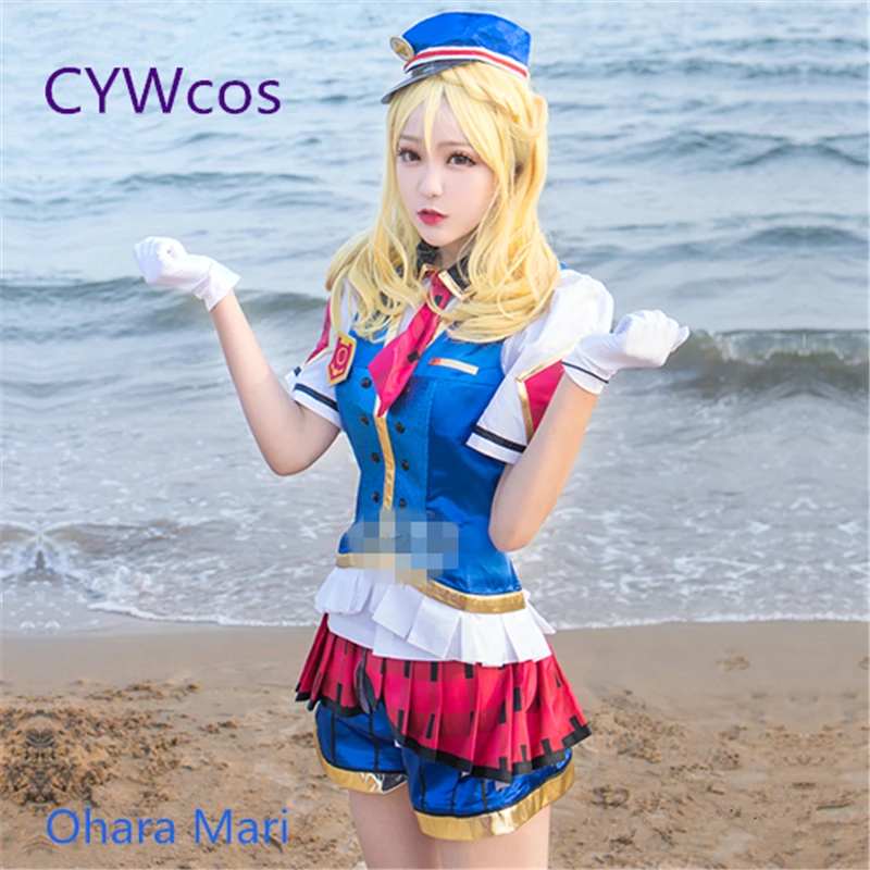 Женский костюм для косплея Love Live Sunshine Aqours костюмированной вечевечерние НКИ