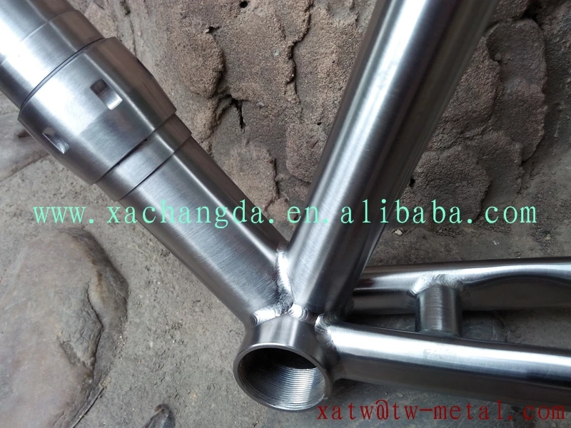 Clearance titanium road bike frame 700C titanium S&S coupler bike frame 8