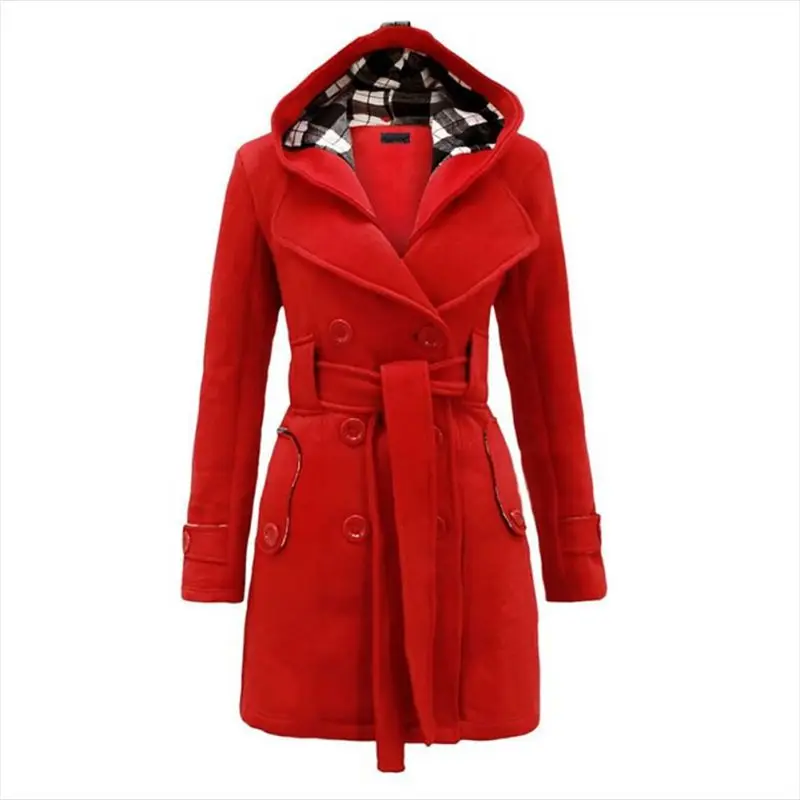 Winter Coat Women Wool & Blends Coats Female Jacket Winter Woman Coat Warm Windbreaker Plus Size 3XL Abrigos Mujer Invierno T8