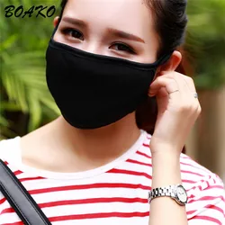 BOAKO Anti-dust Cotton Mouth Face Mask Fashion Black Face Masks Kpop Lucky Women Men Muffle Warm Mouth Cover Mask Health Care BOAKO Anti-dust Cotton Mouth Face Mask Fashion Black Face Masks Kpop Lucky Women Men Muffle Warm Mouth Cover Mask Health Care