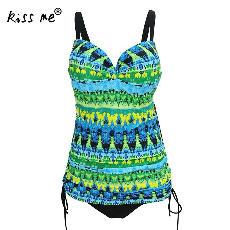 

Plus Size Swimwear Female geometric Print One Piece Swimsuit Women Vintage Bathing One-Piece Suits Retro Large Size Swimsuit 5xl