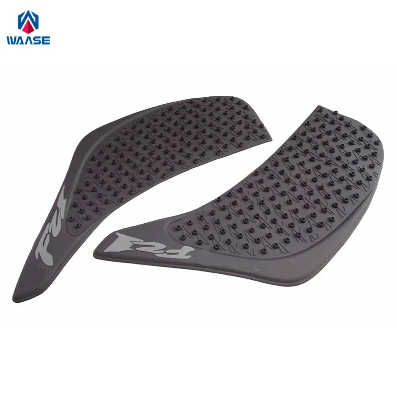 

waase For Yamaha FZ1 2006 2007 2008 2009 2010 2011-2015 Tank Pad Protector Sticker Decal Gas Knee Grip Tank Traction Pad Side