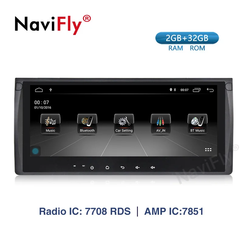 Perfect NaviFly 10.25"HD Android9.1 Car SD USB GPS cassette for BMW E53 X5 E39 Multimedia player with DVR Rear View camera CANBUS 4