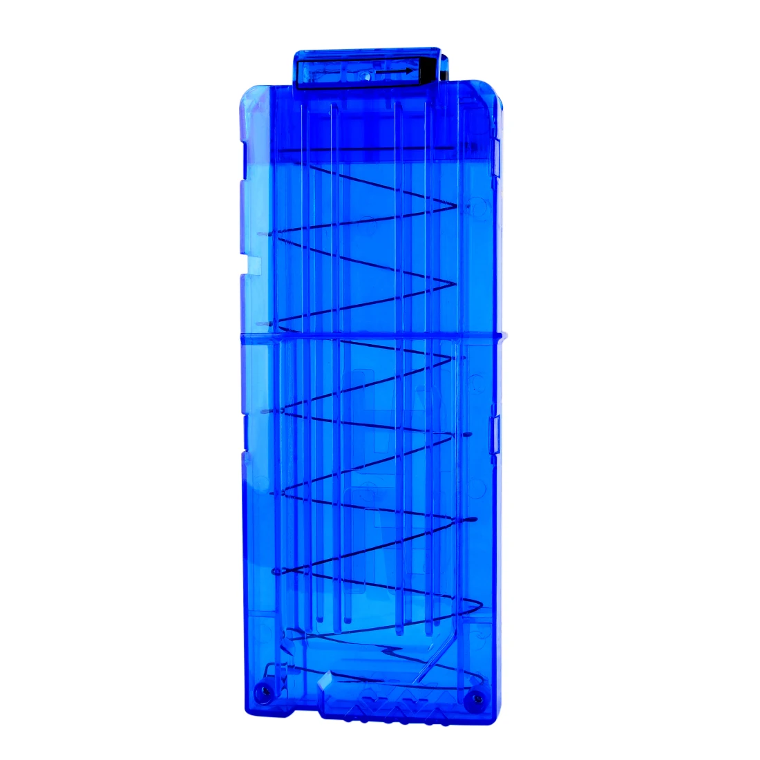 

Surwish Soft Bullet Clips For Nerf Toy Gun 12 Bullets Ammo Cartridge Dart For Nerf Gun Clips - Transparent Blue