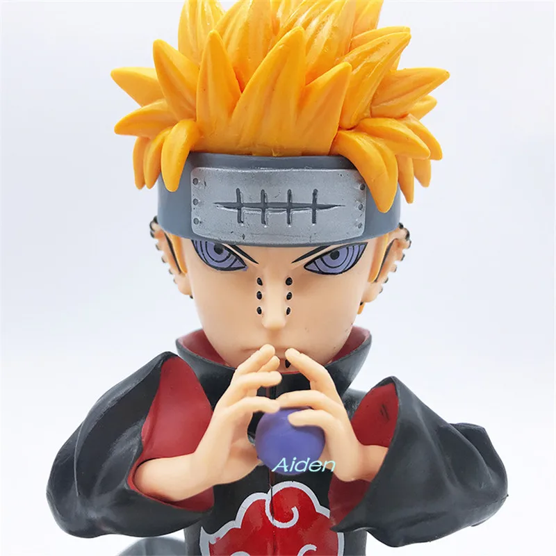 Наруто Shippuden SD Pain 1/8 масштаб Yahiko Nagato Риннеган экшен фигурка из ПВХ Коллекционная