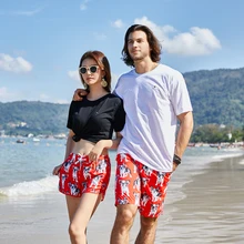 361 летние пляжные шорты для женщин, повседневный спортивный купальник, Короткие штаны для пары, пляжные шорты, шорты для серфинга