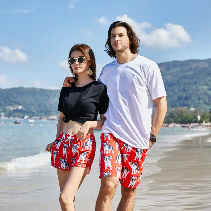 pantalones cortos de playa para mujer traje de bano deportivo informal para vacaciones banador para la playa piscina verano 361