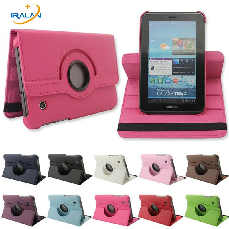 2017 new 360 Rotating Folio PU Leather Case Cover for Samsung Galaxy Tab 2 7 2017 new 360 Rotating Folio PU Leather Case Cover for Samsung Galaxy Tab 2 7