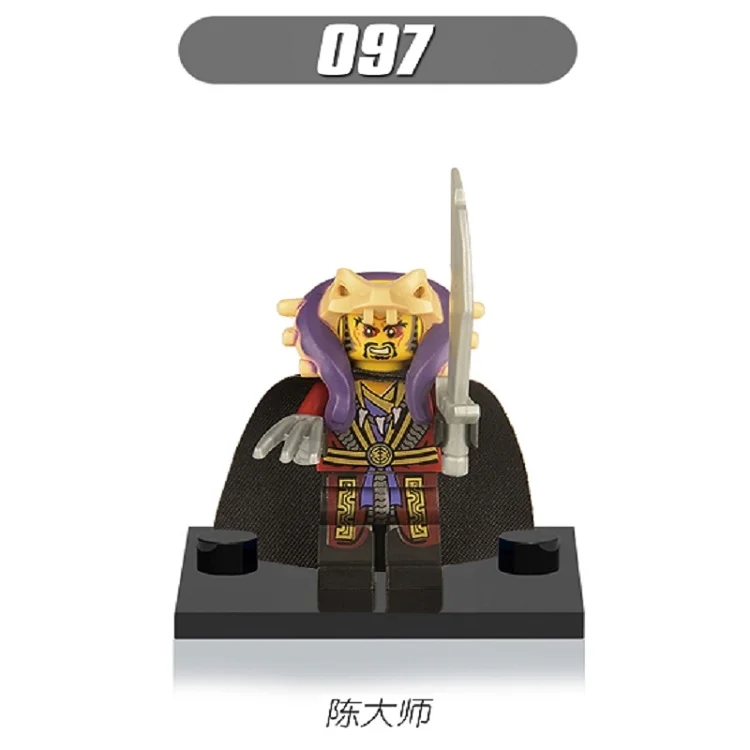 

Single Sale Super Heroes Space Master Chen Dolls Zane Lady Dogshank Bricks Building Blocks Children Gift Toys XH 096