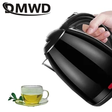 DMWD, электрический чайник из нержавеющей стали, 2л, бытовой, быстрый нагрев, кипячение горячей воды, чайники, Автоматическое отключение питания, чайный котел, чайник с европейской вилкой