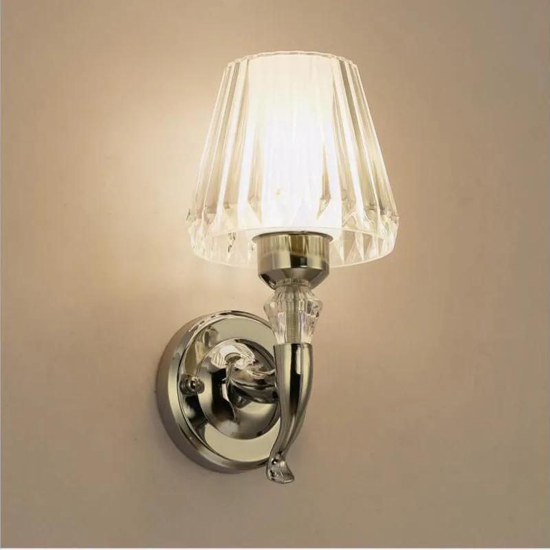Warm and simple acrylic wall lamp bedside bedroom cute white led lighting fixture lamps | Лампы и освещение